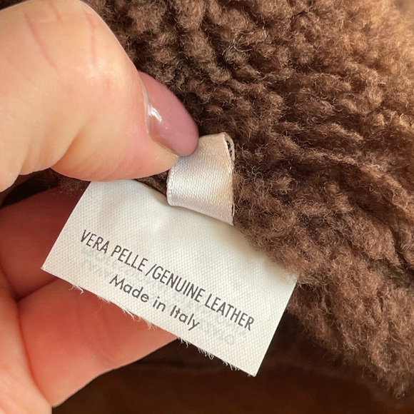 YVES SAINT LAURENT sheep skin winter coat. - Picture 4 of 11